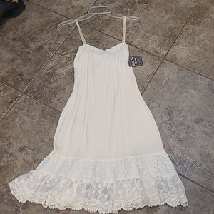 Matilda Jane dress extender cream/white